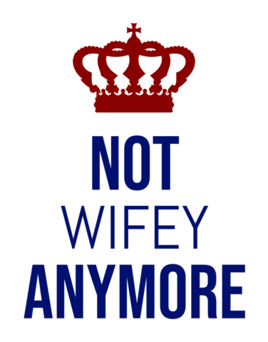 Finally divorced? Not wifey anymore svg